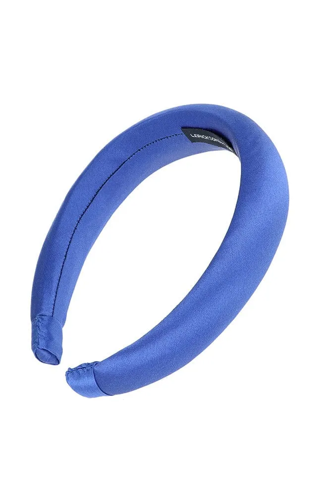 1 1/2" Padded Headband - Silk Charmeuse