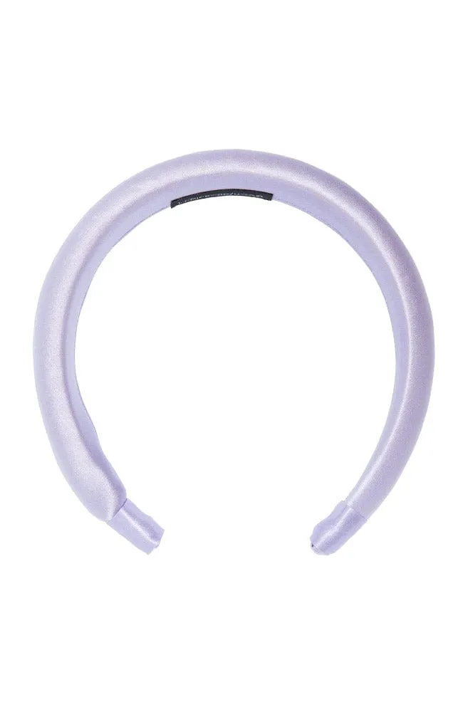 1 1/2" Padded Headband - Silk Charmeuse