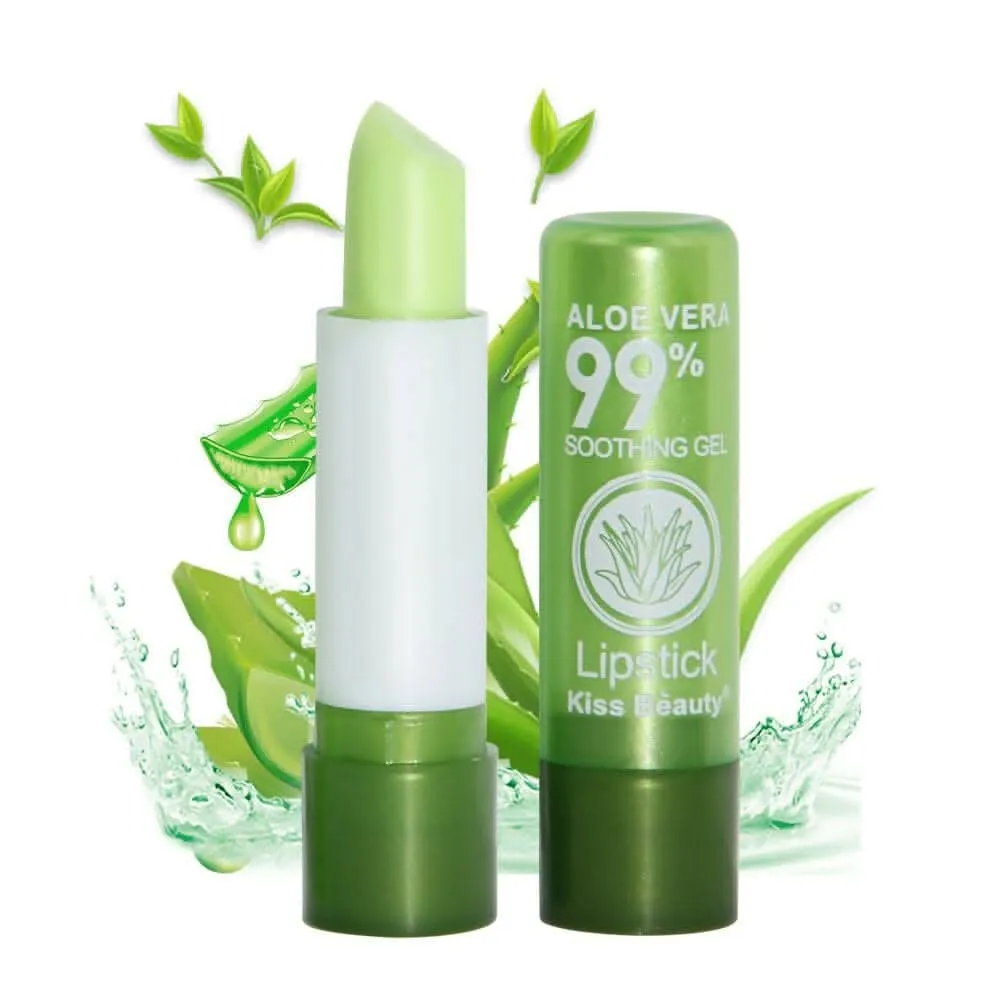 99% Aloe Vera Essence Color Changing Lip Balm cum lipstick