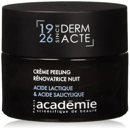 Academie Derm Acte Revitalizing Exfoliating Night Cream, 1.7 oz, AcadeMgE