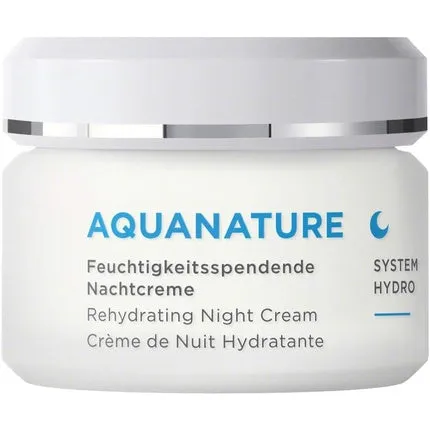 Annemarie Borlind Aquanature moisturizing night cream 50 ml, Annemarie BoRlind