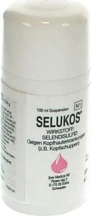 Anti dandruff shampoo SELUKOS 100 ml scalp diseases and disorders