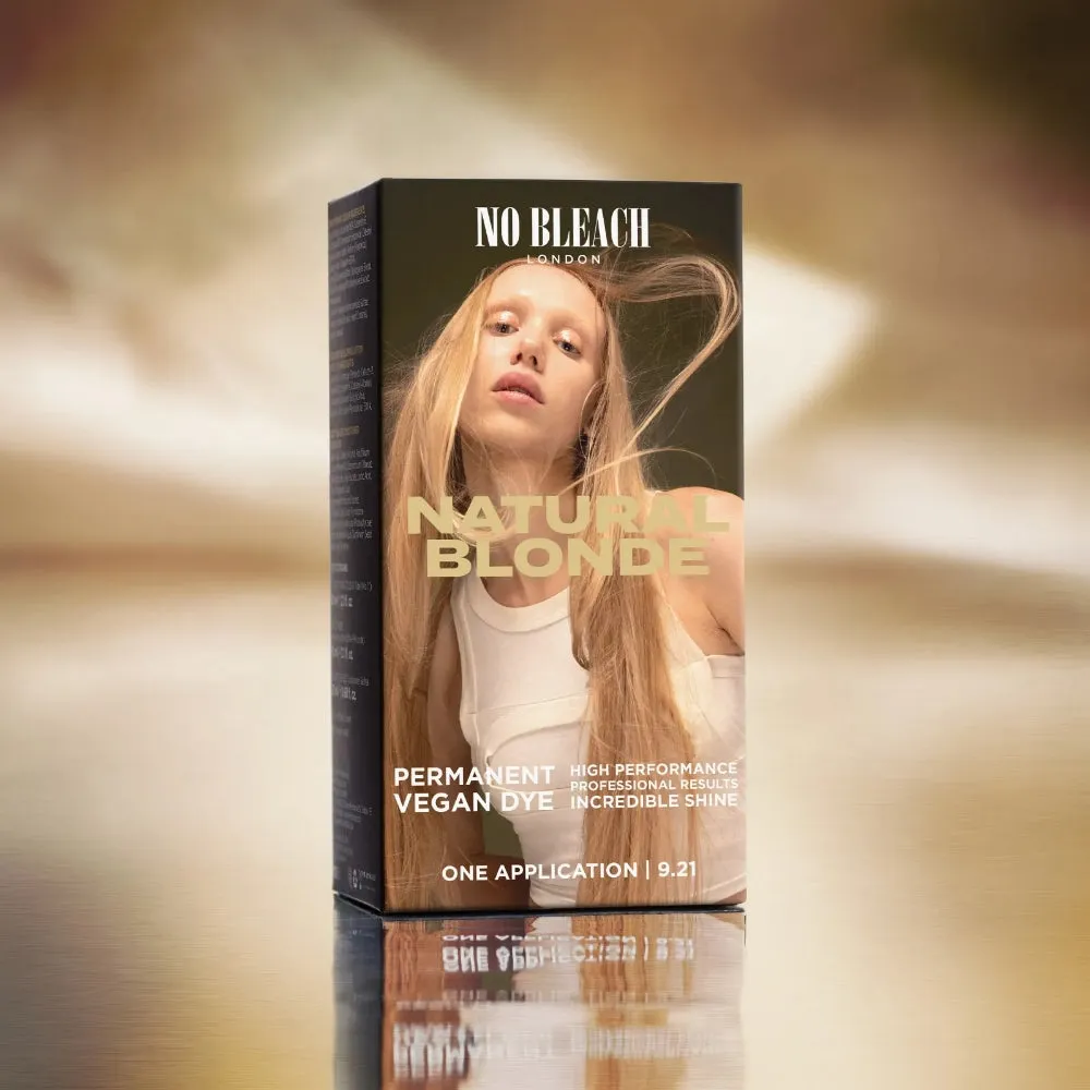 Bleach London Natural Blonde Permanent Hair Dye Kit