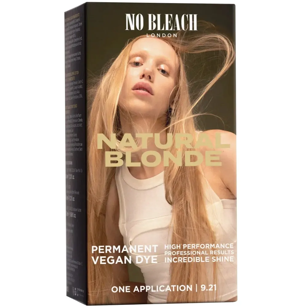 Bleach London Natural Blonde Permanent Hair Dye Kit