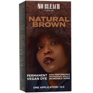 Bleach London Natural Brown Permanent Hair Dye Kit