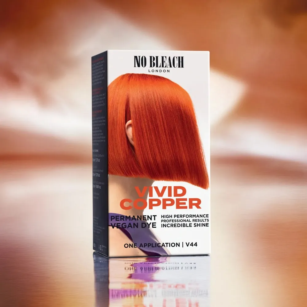 Bleach London Vivid Copper Permanent Hair Dye Kit