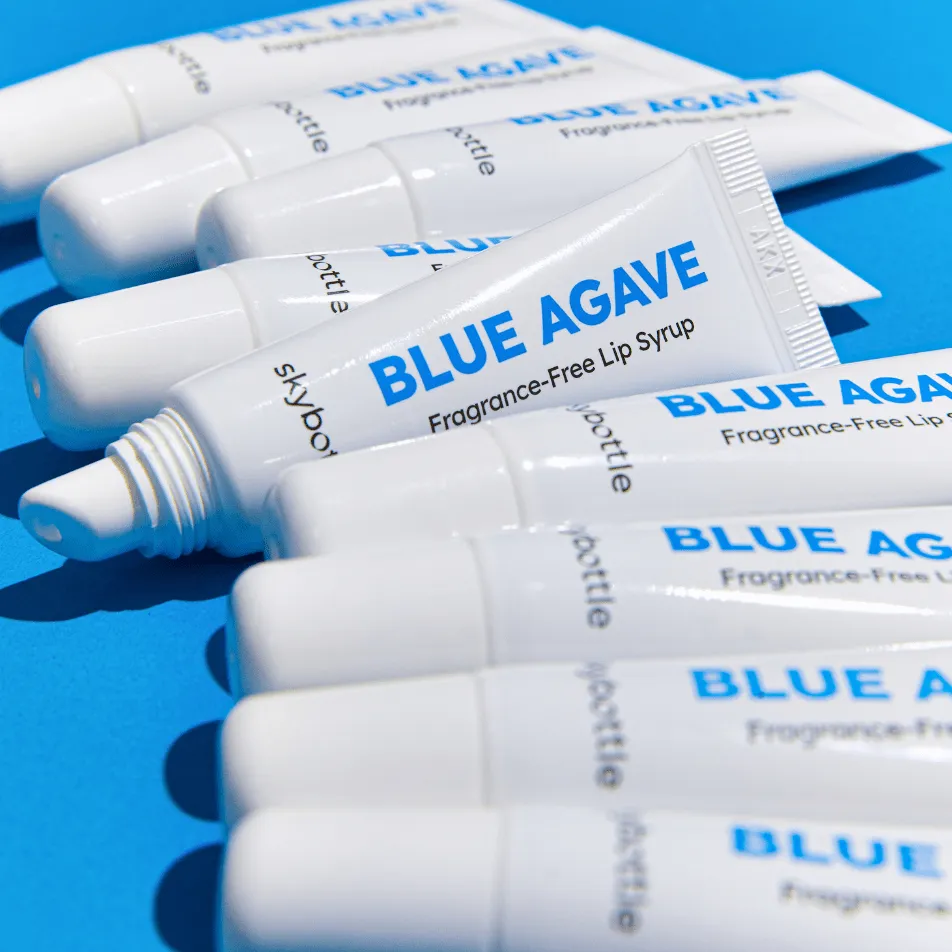 Blue Agave Fragrance-Free Lip Syrup 10ml