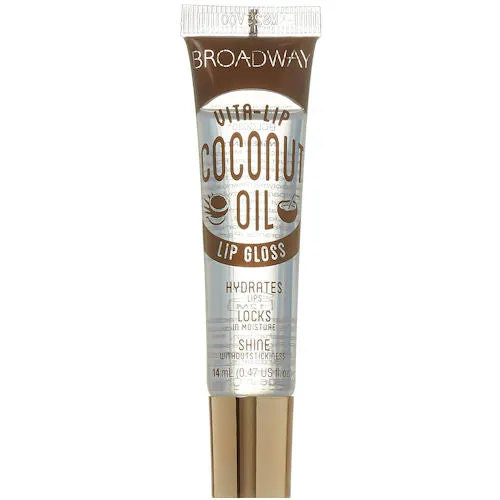 Broadway Lipgloss - Enriched Clear Coconut Oil Nourishing Hydration Shine