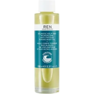 Clean Skincare Atlantic seaweed and microalgae tonic body oil against fatigue, 100 ml, Ren