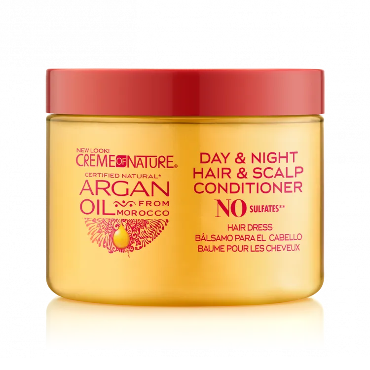 Creme of Nature Argan Oil Day & Night Hair & Scalp Conditioner 4.7 oz