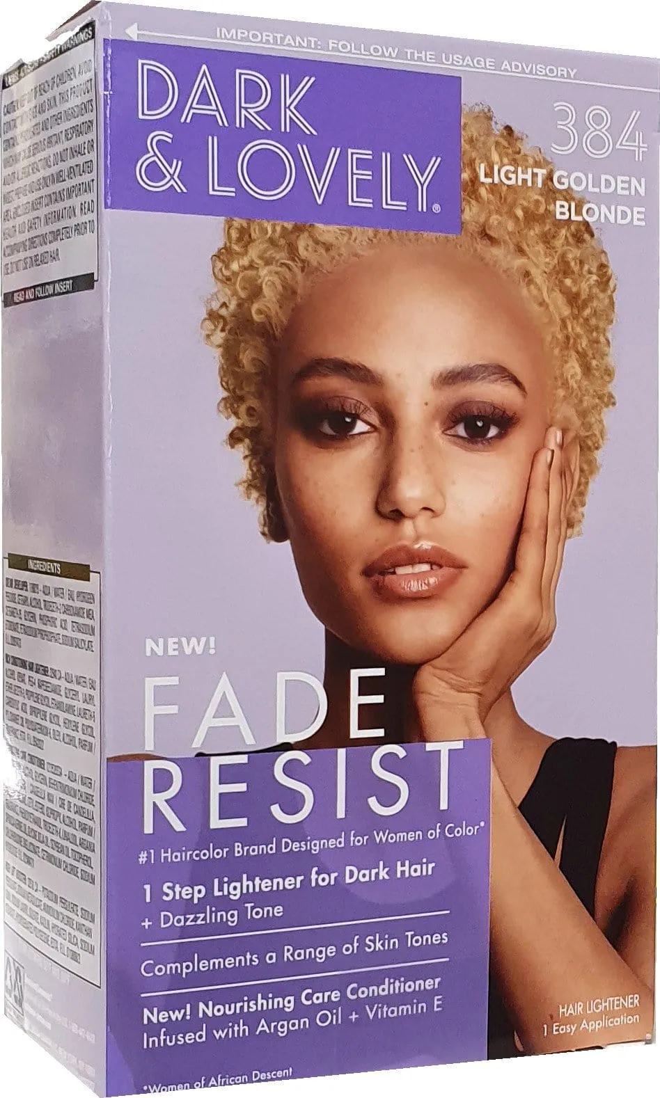 Dark and Lovely Light Golden Blonde Fade Resist