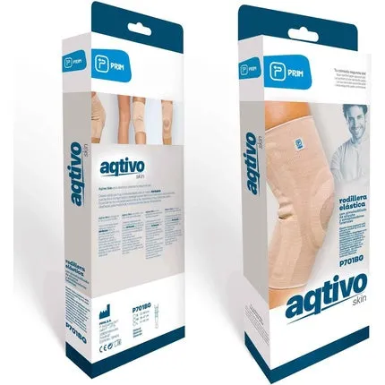 Elastic knee brace Aqtivo Skin with TS pad – 200G, Prim