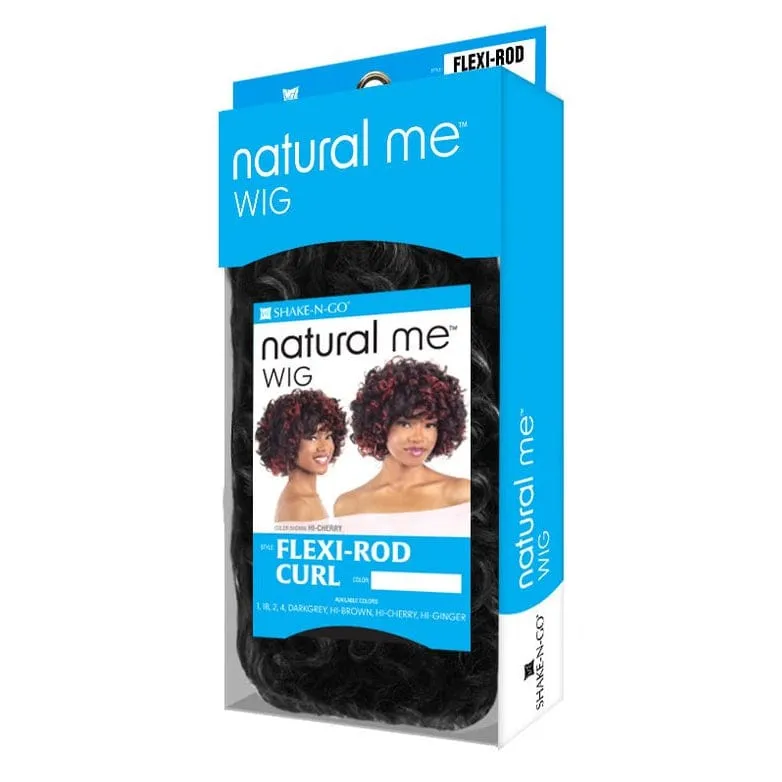 FLEXI-ROD CURL | Shake N Go Natural Me Synthetic Wig