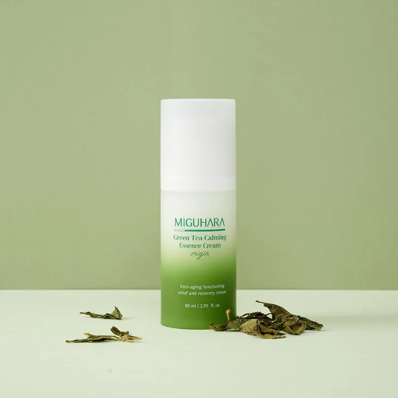 Green Tea Calming Essence Cream Origin