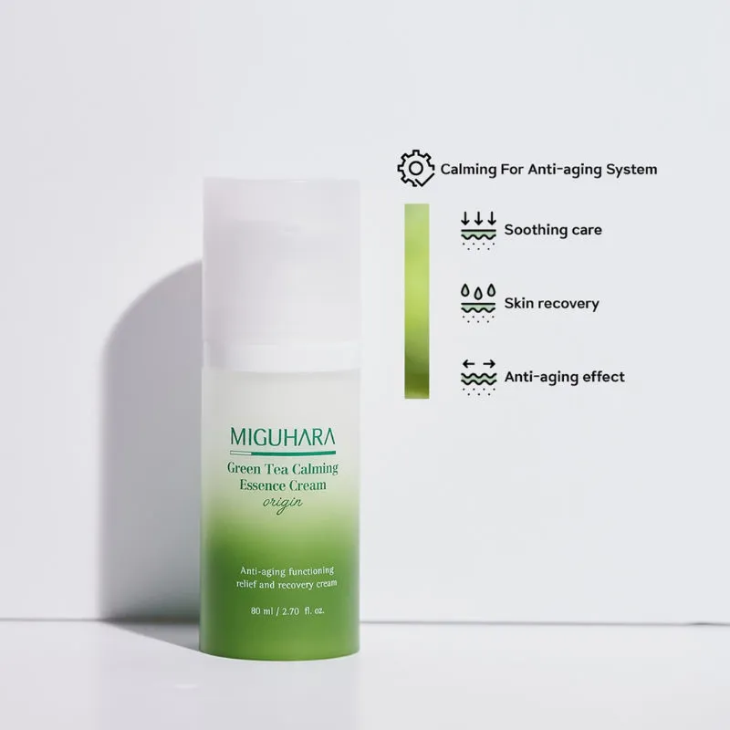 Green Tea Calming Essence Cream Origin