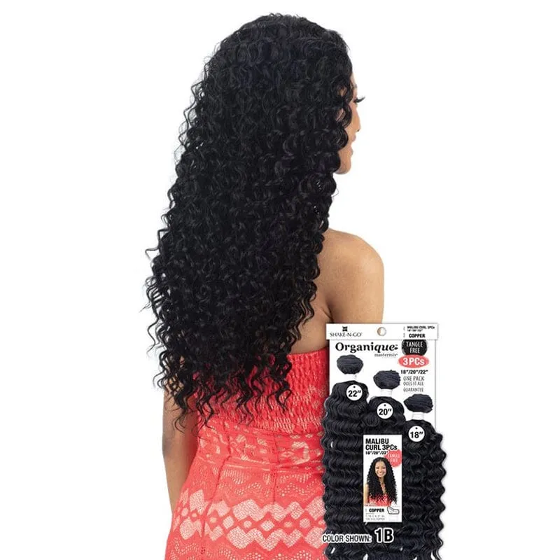 MALIBU CURL 3PCS 18 20 22 | Shake-N-Go Organique Mastermix Synthetic Weave