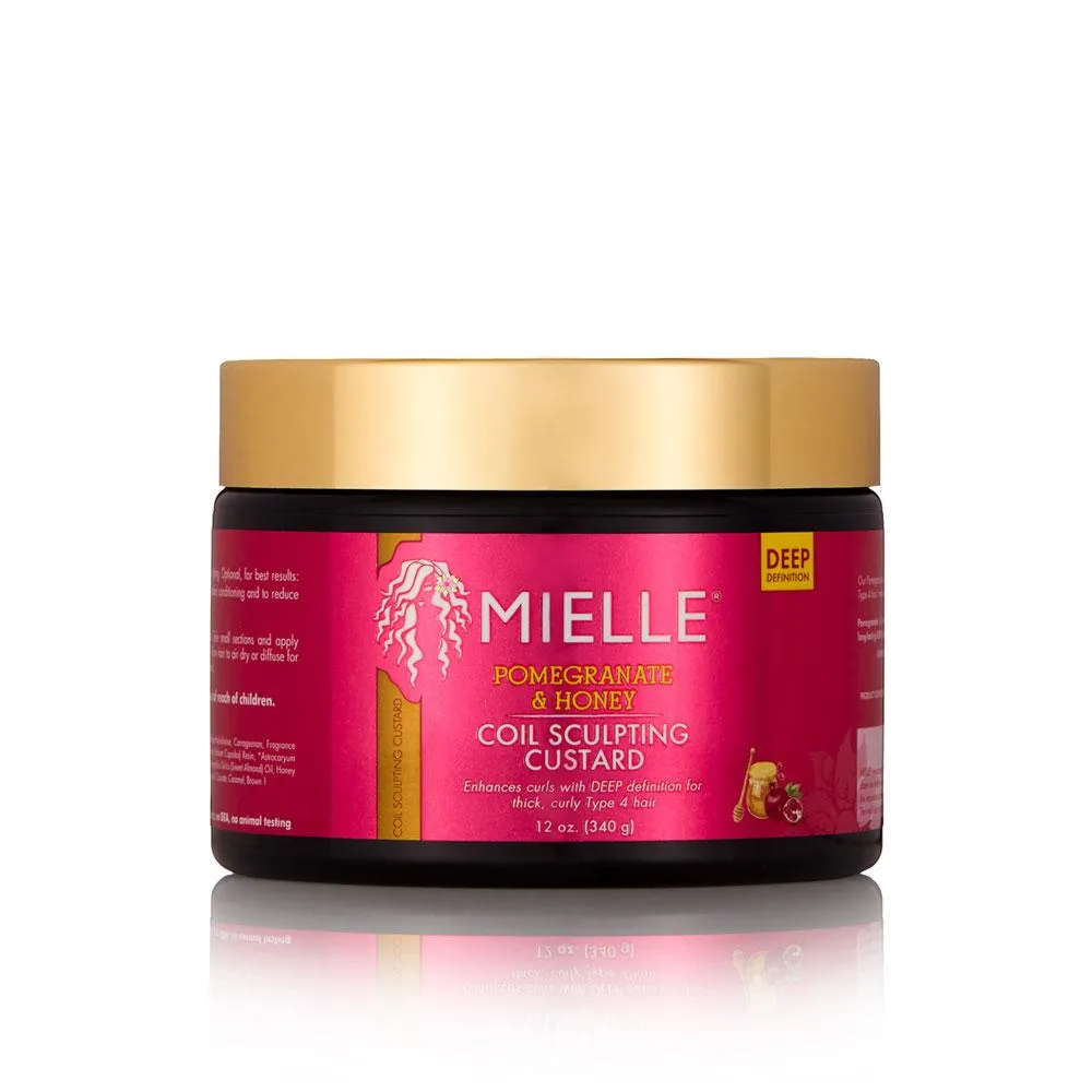 MIELLE ORGANICS- POMEGRANTE & HONEY COIL SCULPTING CUSTARD