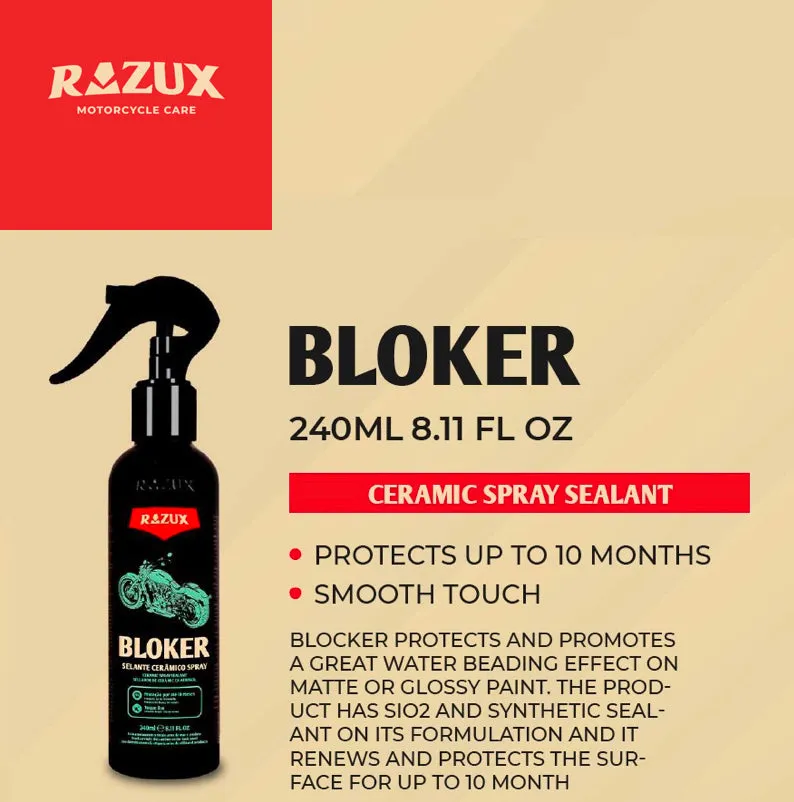 Razux Bloker 240ml (Spray sealant with SiO2 Ceramic)