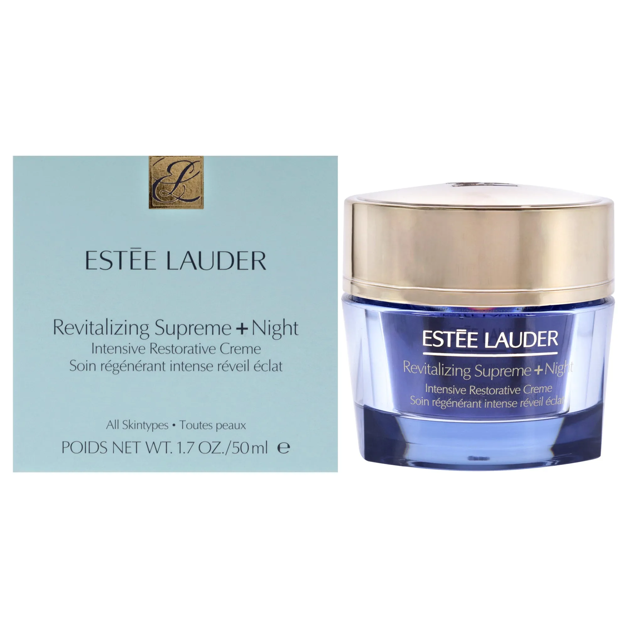 Revitalizing Supreme Plus Night Intensive Restorative Creme by Estee Lauder for Unisex - 1.7 oz Cream