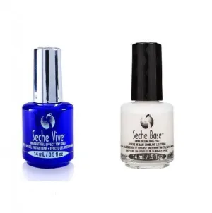 Seche Vive Gel Top Coat  Ridge Filler Base