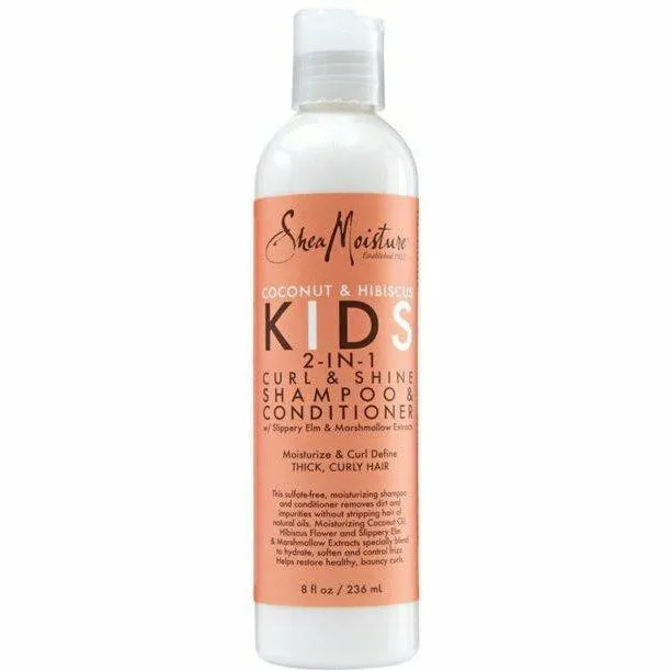 Shea Moisture: Kids 2-in-1 Shampoo & Conditioner 8oz