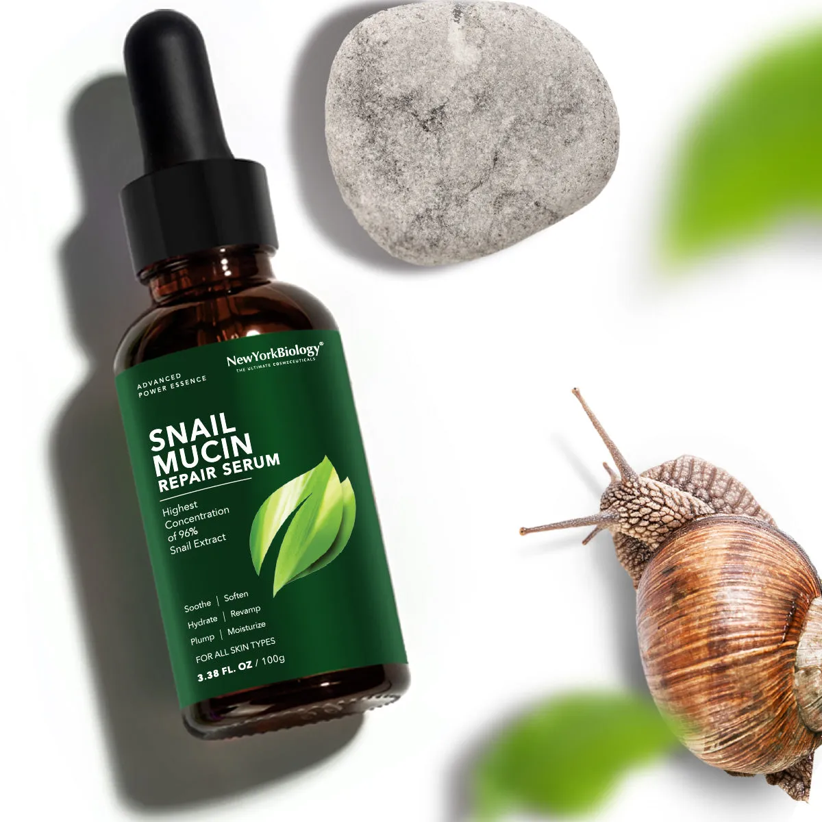 Snail Mucin Repair Serum for Face 3.38 Fl. oz