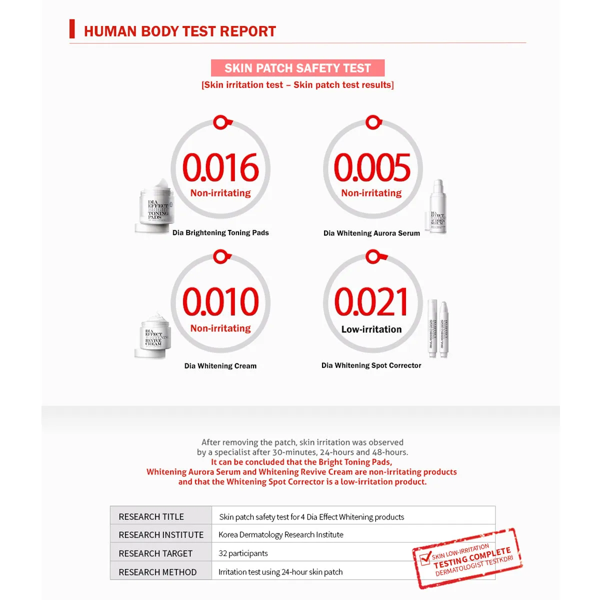 so natural Dia Effect Whitening Revive Cream