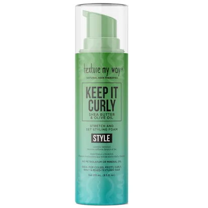 Texture My Way Keep It Curly Stretch & Set Styling Foam