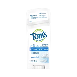 Tom's Long Lasting Deodorant Unscented 64g